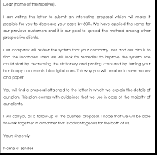 Describe the history of your business and summarize current activity and results. 17 Effective Business Proposal Letter Samples How To Write
