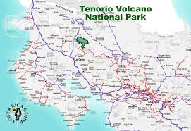 The national park is limiting the amount of people in the park. Tenorio Volcano National Park