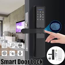 Interior doors function to separate a room from other parts of a home, and they can add decorative charm as well as create privacy. Buy 2021 New Universal Digital Smart Door Lock Password Fingerprint Anti Theft Protection Home At Affordable Prices Free Shipping Real Reviews With Photos Joom