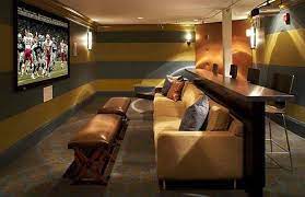 As a person who was skeptical about sound bars until i tried one, i can attest to the big difference they make in your home theater experience, even in a small living room or studio apartment. 20 Stunning Home Theater Rooms That Inspire You Home Theater Rooms Home Theater Design Home Theater Seating