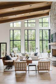 Modern Lake House Living Room Tour Studio Mcgee Farm House Living Room Lake House Living Room Modern Lake House Living Room