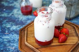 1/2 pound fresh strawberries, hulled and chopped, a few reserved for garnish Korean Strawberry Milk Tara S Multicultural Table