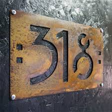 Pin By Dorothee Martin On Handmade Crafts I Like Craftsman House Numbers House Numbers Traditional House Numbers