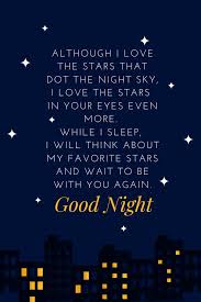 100 Good Night Quotes To Exchange Before Sleep Here's a selection of quotes about stars, covering topics such as being in the sky, shooting stars, reaching for the stars and space and stars.
