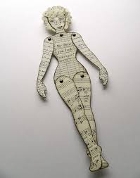 Paper Doll Paperdoll Art Doll Unique Doll Papercraft Etsy Paper Dolls Art Dolls Quirky Art