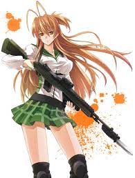 Highschool Of The Dead Photo Rei School Of The Dead Anime High School Anime
