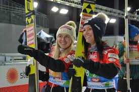 Hölzl's debut in the fis ski jumping world cup took place in 2012 in lillehammer. Fis Nordische Ski Wm Seefeld 2019 Historische Silbermedaille Fur Die Osv Damen Telfs