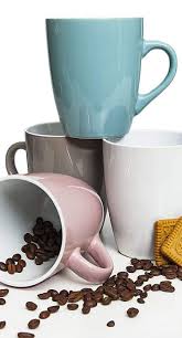 Kaffeebecher Set Keramik 380ml In 8 Schonen Pastell Farben Kaffeebecher Kaffee Kaffee Liebe