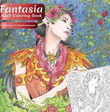 Colored by ian de jesus. Fantasia Adult Coloring Book Amazon De Amulet Phoenix F Chandrawienata Nicholas Fremdsprachige Bucher