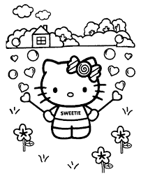 This exciting form of pastime forms in the child the skill of concentration, perseverance, accuracy and, of course, motor skills. Sweet Hello Kitty Picture Topcoloringpages Net