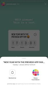 How to do a countdown on instagram. How To Use The Countdown Insta Story Feature Awesome Ideas