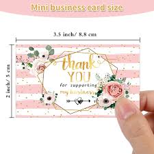 Contact your neighborhood location for available services. Buy 120 Mini Thank You For Your Order Business Cards Shopping Purchase Thanks Greeting Cards To Customer Floral Design Appreciation Cards For Small Business Owners Sellers 3 5 X 2 Inch Online In Turkey B08ffj95p8