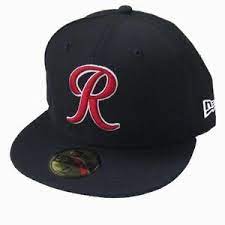 59fifty R Fitted Cap Navy W Red R Tacoma Rainiers Fitted Caps Baseball Hats
