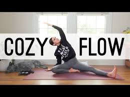 Gentle Relaxing Cozy Flow Yoga With Adriene Youtube In 2020 Yoga With Adriene Yoga Flow Free Yoga Videos