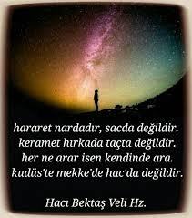 Haci Bektasi Veli Hz Guzel Soz Din Islam