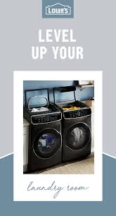 Level Up Your Laundry Room With The Latest Appliances And Accessories At Lowe S Head Over To Lowes Laundry Room Small Room Bedroom Interior Design Living Room