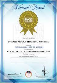 The malaysia book of records is published every other year by danny ooi. Certification The Malaysia Book Of Records Premiumlogy Holding Sdn Bhd