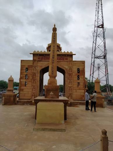 Tanot Mata Temple and the Border Landscape