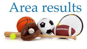 Saturday's Area Results