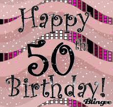 Happy 50th birthday flask gift set. Happy50th Birthday Happy Birthday Gif Happy50thbirthday Happybirthday Sparkle Discover Happy 50th Birthday Wishes 50th Birthday Wishes Happy 50th Birthday
