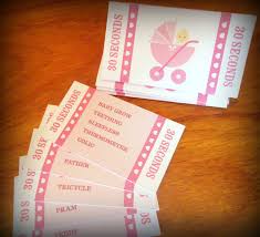 Baby Shower 30 Seconds Easy Baby Shower Games Trendy Baby Shower Ideas Baby Shower Games