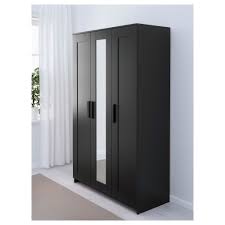 Brimnes Wardrobe With 3 Doors White 46x74 3 4 Ikea Brimnes Wardrobe Ikea Bedroom Storage Brimnes