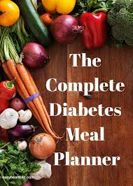 Easy Diabetes Diet Plans And Menus Healthy Food Swaps Diabetic Meals Planner Diabetic Meal Plan