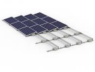 HQ mount no penetration easy install solar ballasted roof ...