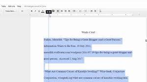 How To Add Hanging Indents In Google Docs In 2020 Google Docs Ads Works Cited