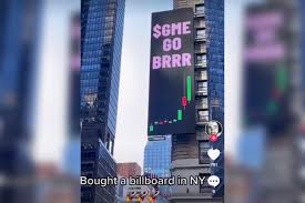 The stock is currently plummeting below $100 but there's faith that it will soar once again, especially after a smaller but similar dip happened last week. Redditors Buy Times Square Billboard As Gamestop Stock Saga Rages