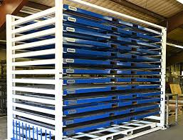 Roll out sheet metal racks can totally transform your operation. Sheet Metal Storage Racks Lean Manufacturing