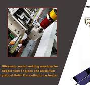 ultrasonic roll metal welding machine for solar heaters