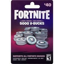 Get free v bucks in fortnite.the newer version of the fortnite free v bucks generator has more functionality than its alternative. Fortnite Gift Card 5000 V Bucks 40 Shop Matherne S Market