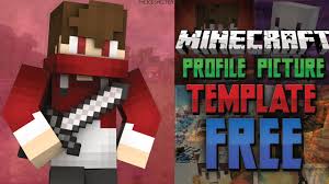 Youtube profile picture downloader · 1. Updated Free Minecraft Youtube Profile Picture Template Free Download Youtube