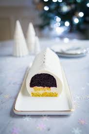 Buche A La Myrtille Et Mousse Vanille Recette Mousse Vanille Myrtille Vanille