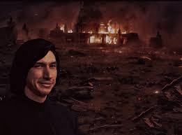 Mirrastupar Tumblr Kylo Ren Is This The Disaster Girl Meme Because I Just Made That Reference With Shadow Of T Star Wars Humor Star Wars Images Star Wars Art