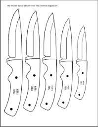 Each has multiple sizes to fit your stock. Diy Knifemaker S Info Center Knife Patterns