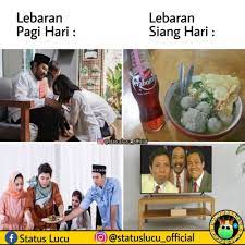 10 Meme Momen Yang Sering Terjadi Saat Lebaran Bikin Ngakak