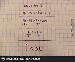 3 Solve For I I 3 U Boyfriend Gifts Math Problem Solving Nerd Love