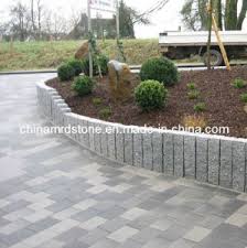 Hot Item Naturliches Granite Stone Palisade Fur Garten U Landscape Garten Pflanzen Gartengestaltung Ideen Vorgarten