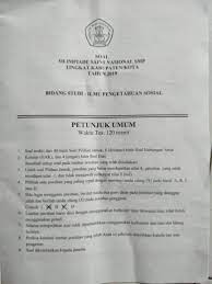 Check spelling or type a new query. Soal Dan Kunci Jawaban Osn Ips Smp Tingkat Kabupaten Kota Tahun 2019 Mgmp Ips Indramayu