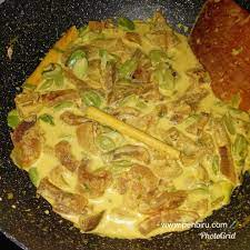 Masukkan daging kambing ke dalam pressure cooker. Www Penbiru Com Masak Lemak Cili Padi Kulit Lembu