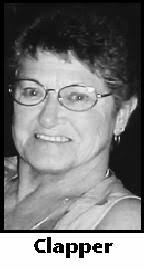 Pattsy Clapper Obituary (2006)