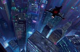Spider man into the spider verse graffiti scene. Spider Man Into The Spider Verse Sequel Lands Spring 2022 Release Date