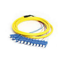 12 Core Single Mode Fiber Optic Bundle Cable Patch Cable