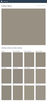 Felted Wool Sherwin Williams House Paint Exterior Dutch Boy Paint Valspar