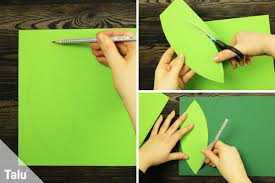 Letztes mal haben wir gezeigt, wie man einen. Palme Basteln Aus Papier Bastelanleitung Mit Bildern Talu De