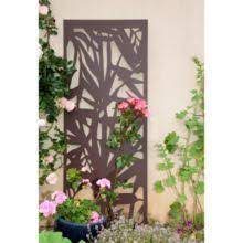 panneau decoratif nortene en metal avec motifs outdoor structures outdoor deco