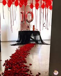 Wedding Anniversary Decoration Ideas At Home For Parents Wedding Anniversary Decorations Anniversary Decorations 10th Wedding Anniversary Party