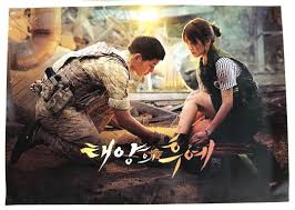 2nd ep.1 trailer and character posters for kbs2 drama. Descendants Of The Sun Poster Lukisan